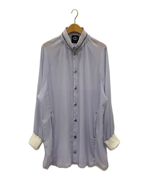 ACUOD by CHANU（アクオド バイ チャヌ）ACUOD by CHANU (アクオド バイ チャヌ) Rib Shirts スカイブルー サイズ:FREEの古着・服飾アイテム