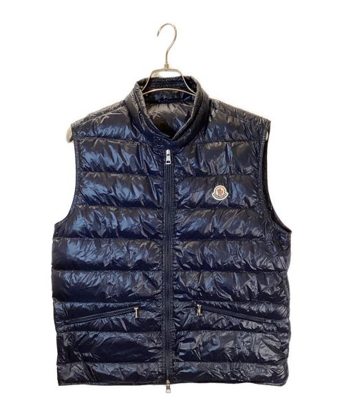 MONCLER（モンクレール）MONCLER (モンクレール) ダウンベスト ブラック サイズ:4の古着・服飾アイテム