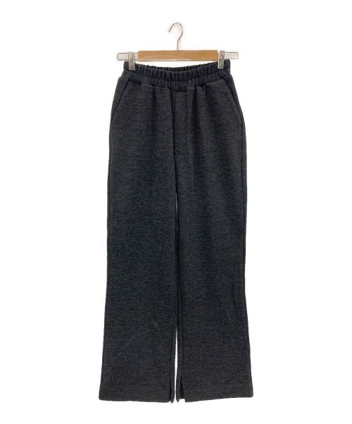 COGTHEBIGSMOKE（コグザビッグスモーク）COGTHEBIGSMOKE (コグザビッグスモーク) SEMI-WIDE LEG TROUSERS グレー サイズ:1の古着・服飾アイテム