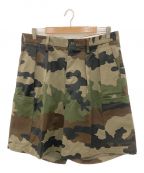 NEATニート）の古着「F-2 CAMO CARGO SHORTS」｜オリーブ