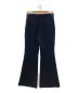 mame kurogouchi (マメクロゴウチ) Triacetate Polyester Flared Trousers ブラック サイズ:3：27000円