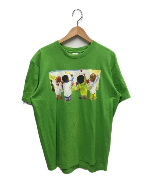 SUPREME（シュプリーム）SUPREME (シュプリーム) KIDS TEE 黄緑 サイズ:Mの古着・服飾アイテム