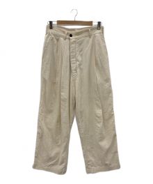 OUTIL（ウティ）の古着「PANTALON CUERS」｜アイボリー