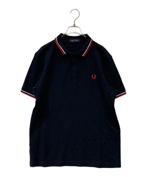 FRED PERRY（フレッドペリー）FRED PERRY (フレッドペリー) M3600 ポロシャツ ネイビー サイズ:Lの古着・服飾アイテム