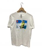 SUPREME×THE NORTH FACEシュプリーム×ザ ノース フェイス）の古着「プリントTシャツ」｜ホワイト