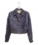 HERMESエルメス）の古着「Linen denim jacket（リネンデニムジャケット）」