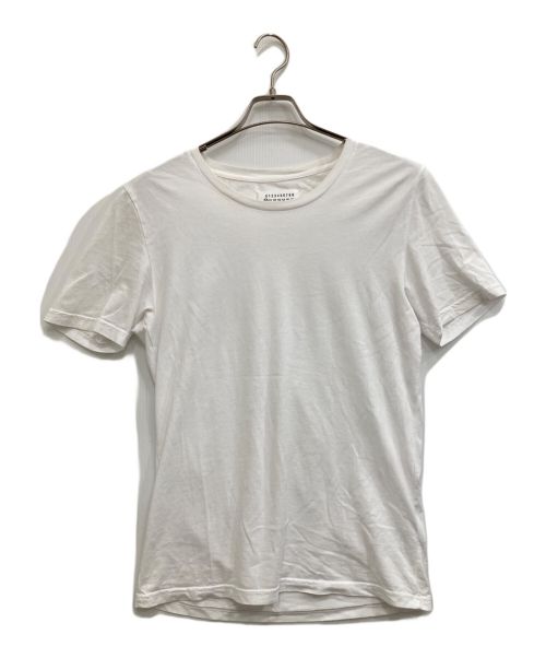 Maison Margiela（メゾンマルジェラ）Maison Margiela (メゾンマルジェラ) クルーネックTシャツ ホワイト サイズ:44の古着・服飾アイテム