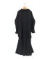 ENFOLD (エンフォルド) NECK-PLEATS DRESS ブラック サイズ:38：30000円