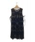 ne quittez pas (ヌキテパ) NET EMB RIBBON DRESS ブラック サイズ:-：10000円