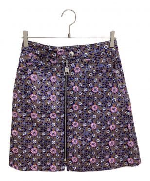 Front zip skirt(フロントジップスカート)