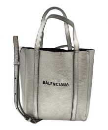 BALENCIAGA（バレンシアガ）の古着「EVERYDAY TOTE XXS 551815」｜シルバー