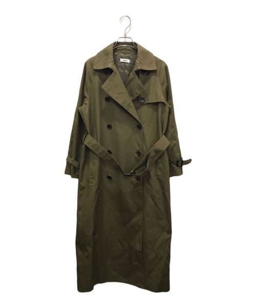 haunt（ハウント）haunt (ハウント) MAXI TRENCH COAT オリーブ サイズ:36の古着・服飾アイテム