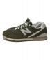 NEW BALANCE (ニューバランス) ミドルカットスニーカー グリーン サイズ:US11/UK10.5/EUR45/CM29 未使用品：12000円