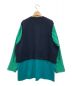 ENFOLD (エンフォルド) FAKE LAYERED PULLOVER ネイビー サイズ:38：15000円