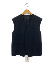 08sircus（ゼロエイトサーカス）の古着「Wool tropical gilet」｜ブラック