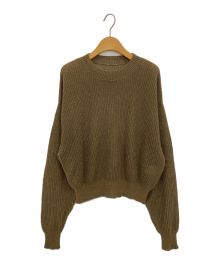 L'appartement（アパルトモン）の古着「LINEN BOYS KNIT」｜ブラウン