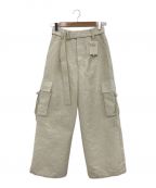 THE TOEザ・トゥー）の古着「MADISON JACQUARD CARGO PANTS」｜アイボリー