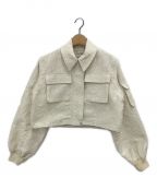 THE TOEザ トー）の古着「MADISON JACQUARD BLOUSON」｜アイボリー