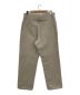 MAATEE&SONS (マーティーアンドサンズ) LINEN CANVAS WORK TROUSERS ナチュラル サイズ:3：14000円