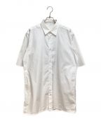 Maison Margielaメゾンマルジェラ）の古着「23AW Short Sleeved Shirt (ショートスリーブシャツ)」｜ホワイト