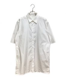 Maison Margiela（メゾンマルジェラ）の古着「23AW Short Sleeved Shirt (ショートスリーブシャツ)」｜ホワイト