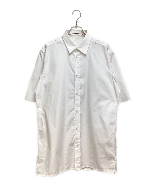 Maison Margiela（メゾンマルジェラ）Maison Margiela (メゾンマルジェラ) 23AW Short Sleeved Shirt (ショートスリーブシャツ) ホワイト サイズ:41の古着・服飾アイテム