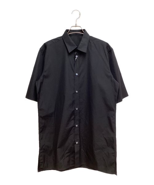 Maison Margiela（メゾンマルジェラ）Maison Margiela (メゾンマルジェラ) Short Sleeved Shirt (ショートスリーブシャツ) ブラック サイズ:41の古着・服飾アイテム