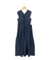 HYKE (ハイク) LINEN MAXI DRESS ネイビー サイズ:2：27000円