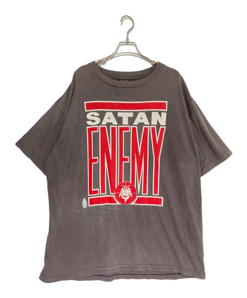 SAINT MICHAEL（セントマイケル）SAINT MICHAEL (セントマイケル) SS TEE SATAN ENEMY グレー サイズ:XXLの古着・服飾アイテム