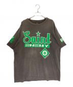 SAINT MICHAELセントマイケル）の古着「SS TEE SAINT ENEMY」｜ブラック