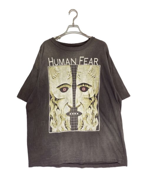 SAINT MICHAEL（セントマイケル）SAINT MICHAEL (セントマイケル) HUMAN FEAR TEE (ヒューマン　フィア TEE) ブラック サイズ:XXLの古着・服飾アイテム