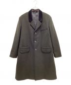 RIERリア）の古着「WOOL 3 BUTTONS CLASSIC COAT」｜オリーブ