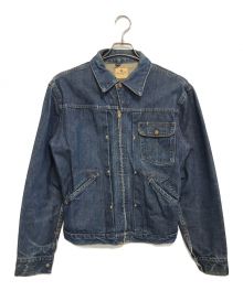 Wrangler（ラングラー）の古着「60'S バックプリント11MJZデニムジャケット」｜インディゴ