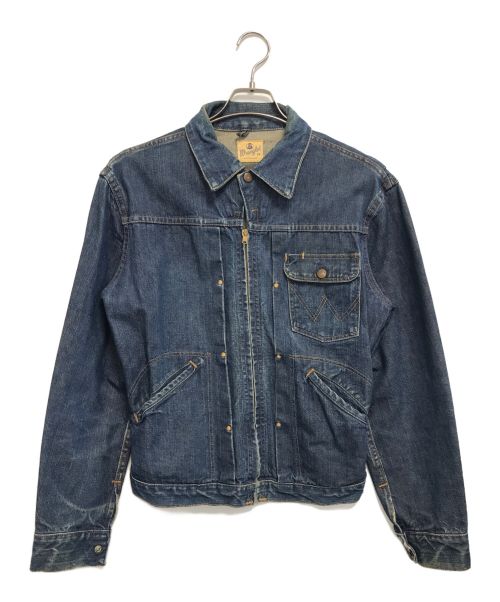 Wrangler（ラングラー）Wrangler (ラングラー) 60'S バックプリント11MJZデニムジャケット インディゴ サイズ:38の古着・服飾アイテム