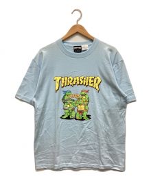 THRASHER（スラッシャー）の古着「Tシャツ」｜ブルー