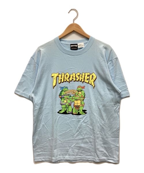 THRASHER（スラッシャー）THRASHER (スラッシャー) Tシャツ ブルー サイズ:表記無しの古着・服飾アイテム