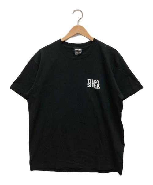 THRASHER（スラッシャー）THRASHER (スラッシャー) プリントTシャツ ブラック サイズ:XLの古着・服飾アイテム