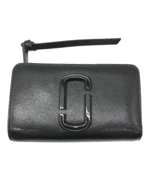 MARC JACOBS（マークジェイコブス）MARC JACOBS (マークジェイコブス) The Snapshot Dtm Compact Wallet ブラックの古着・服飾アイテム