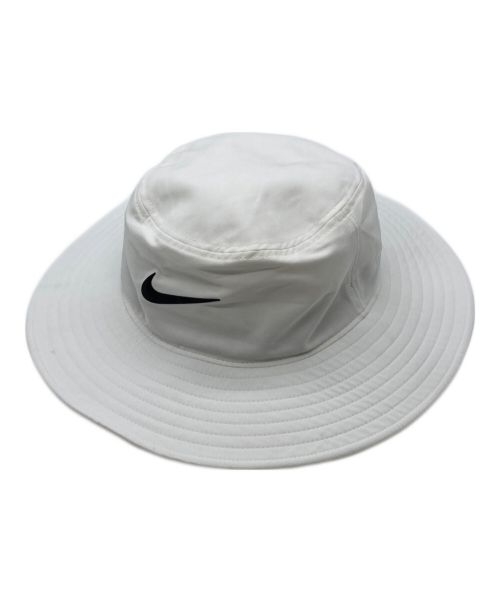 NIKE（ナイキ）NIKE (ナイキ) MALBON (マルボン) UV DRI-FIT BUCKET HAT ホワイトの古着・服飾アイテム