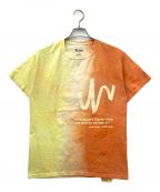 Champion×sound sports×ouzer vibesチャンピオン×サウンドスポーツ×）の古着「グラデーションＴシャツ」｜オレンジ