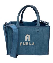 FURLA（フルラ）の古着「2WAYバッグ WB00299」｜インディゴ