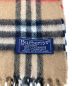 BURBERRY LONDON (バーバリーロンドン) ノヴァチェックカシミヤマフラー ベージュ：12000円