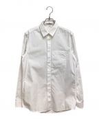 JIL SANDERジルサンダー）の古着「LONG SLEEVED BUTTON SHIRT (ロングスリーブボタンシャツ)」｜ホワイト