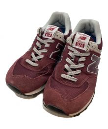 NEW BALANCE（ニューバランス）の古着「ローカットスニーカー」｜ボルドー