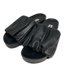 JIL SANDER（ジルサンダー）の古着「SLIDES SANDAL」｜ブラック