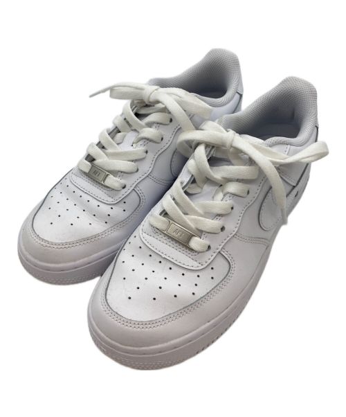 NIKE（ナイキ）NIKE (ナイキ) AIR FORCE 1 LE GS ホワイト サイズ:SIZE 23.5cmの古着・服飾アイテム