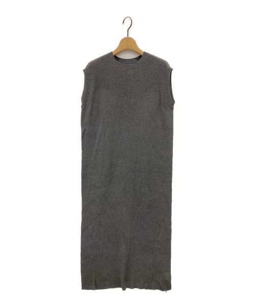 UNION LAUNCH（ユニオンランチ）UNION LAUNCH (ユニオンランチ) TANK KNIT DRESS グレー サイズ:FREEの古着・服飾アイテム