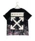 OFFWHITE (オフホワイト) ギャラクシーブラッシュTシャツ ブラック サイズ:S：19000円