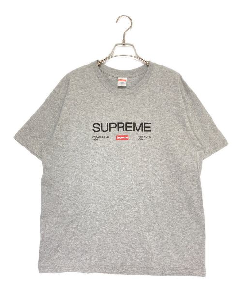 SUPREME（シュプリーム）SUPREME (シュプリーム) Est.1994 Tee グレー サイズ:Lの古着・服飾アイテム