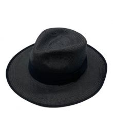 STETSON（ステットソン）の古着「パナマハット」｜ブラック